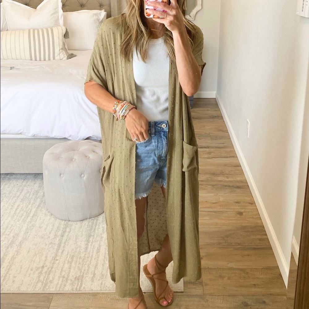 Swiss dot kimono